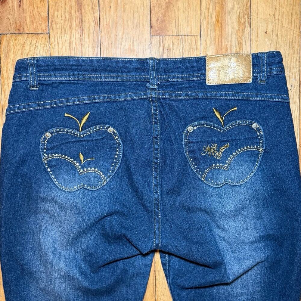 Apple Bottom Low-Rise Jeans